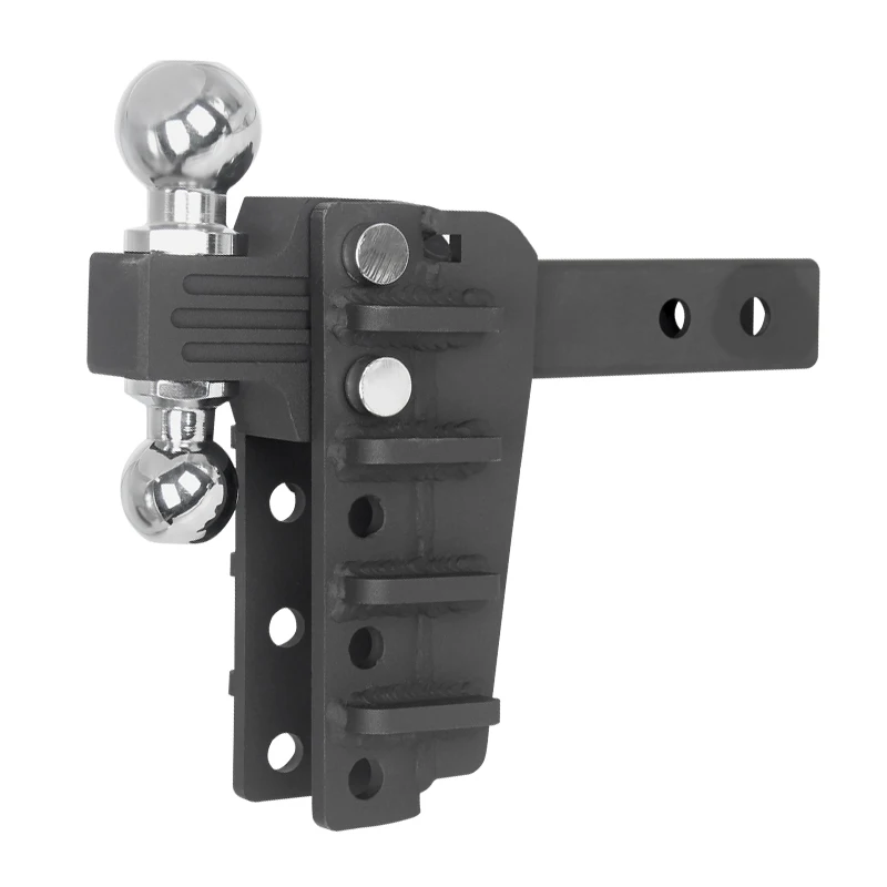 

Double ball head trailer hook, adjustable height of towing hook, raised and lowered rogue hook, ball head tractor for towing RV