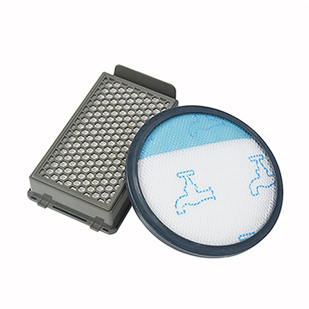 2pcs HEPA Filters Round& Rectangle filter for Rowenta RO3715 RO3795 RO3798 Vacuum Cleaner Compact Power Accessories