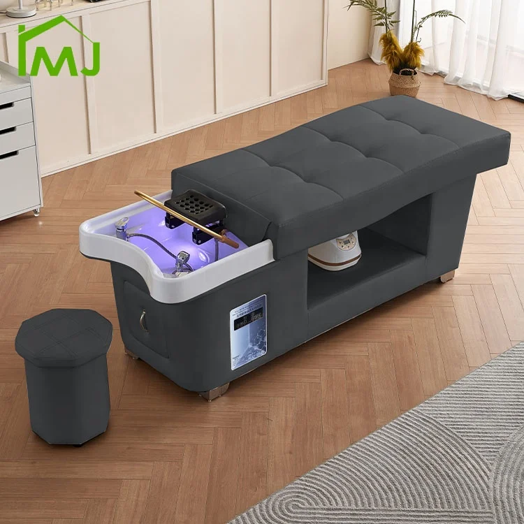Multifunction Salon Thai Massage Hair Wash Table Head Spa Nursing Shampoo Bed
