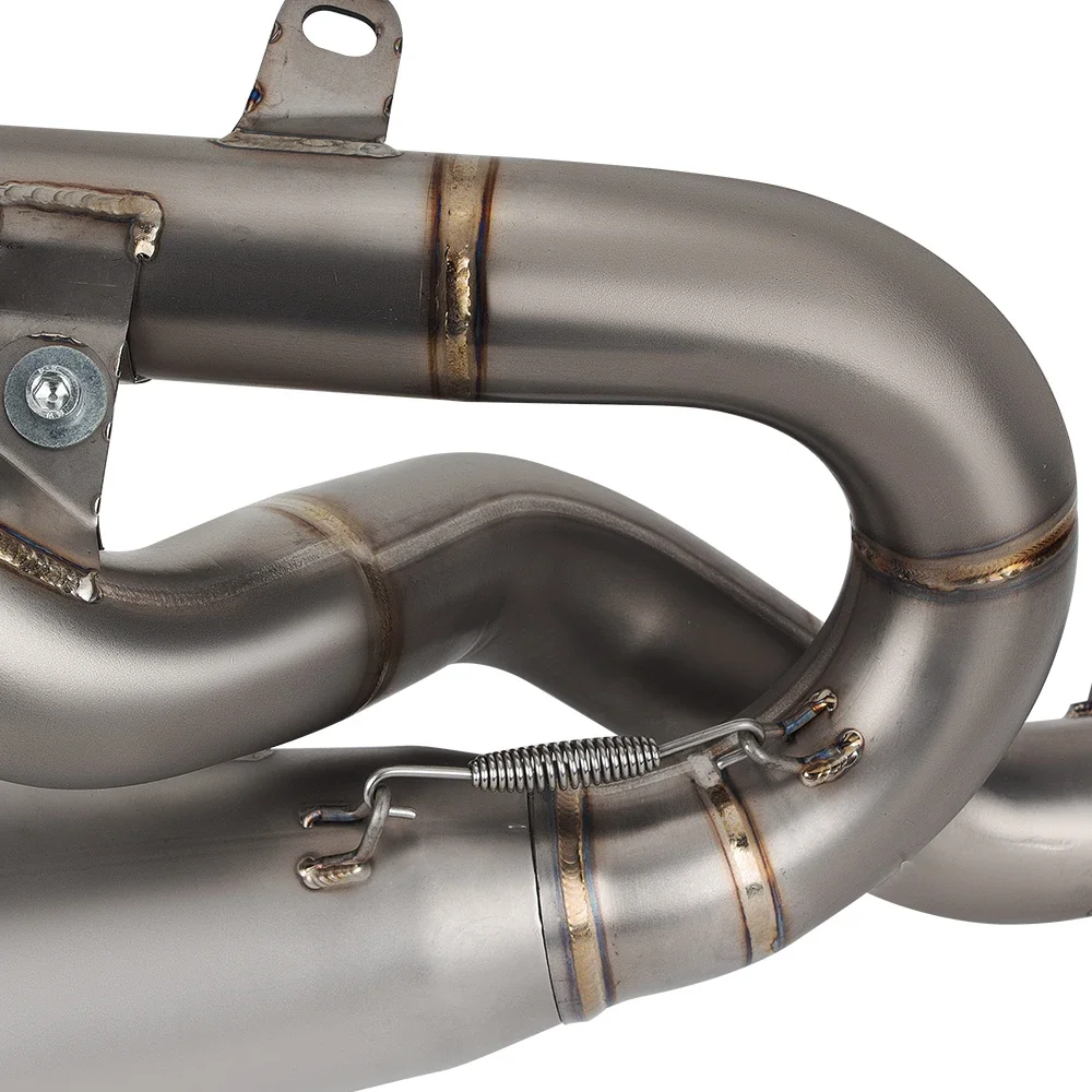 For Panigale V4 V4S Exhaust Street Fighter V4 Full Section Titanium Alloy Exhaust 4