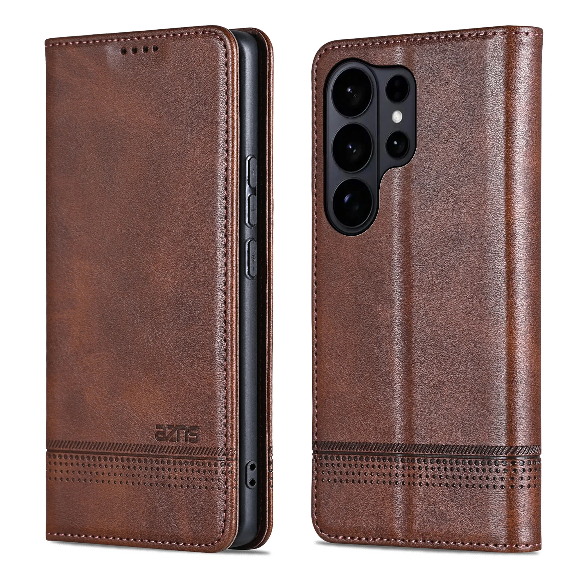 Magnetic Leather Phone Case for Samsung S26 Ultra S25 Edge S24 S23 S22 S21 FE S20 Plus 5G Card Solt Bag Wallet Flip Book Cover - view 6