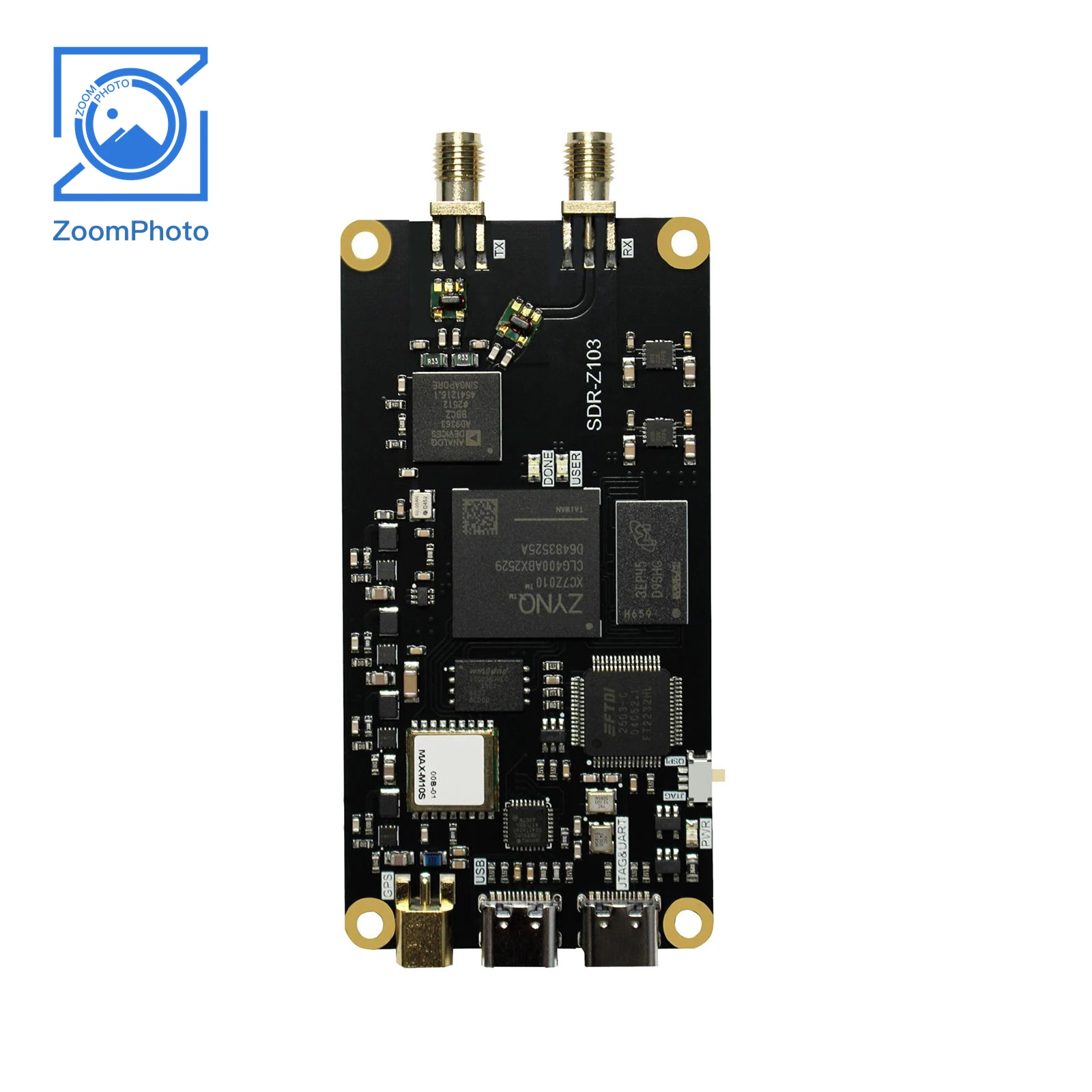SDR-Z103 AD9363+ZYNQ7010 Software Defined Radio 1R+1T Development Board QPSK BPSK FM AWGN GPS Compatible with PlutoSDR