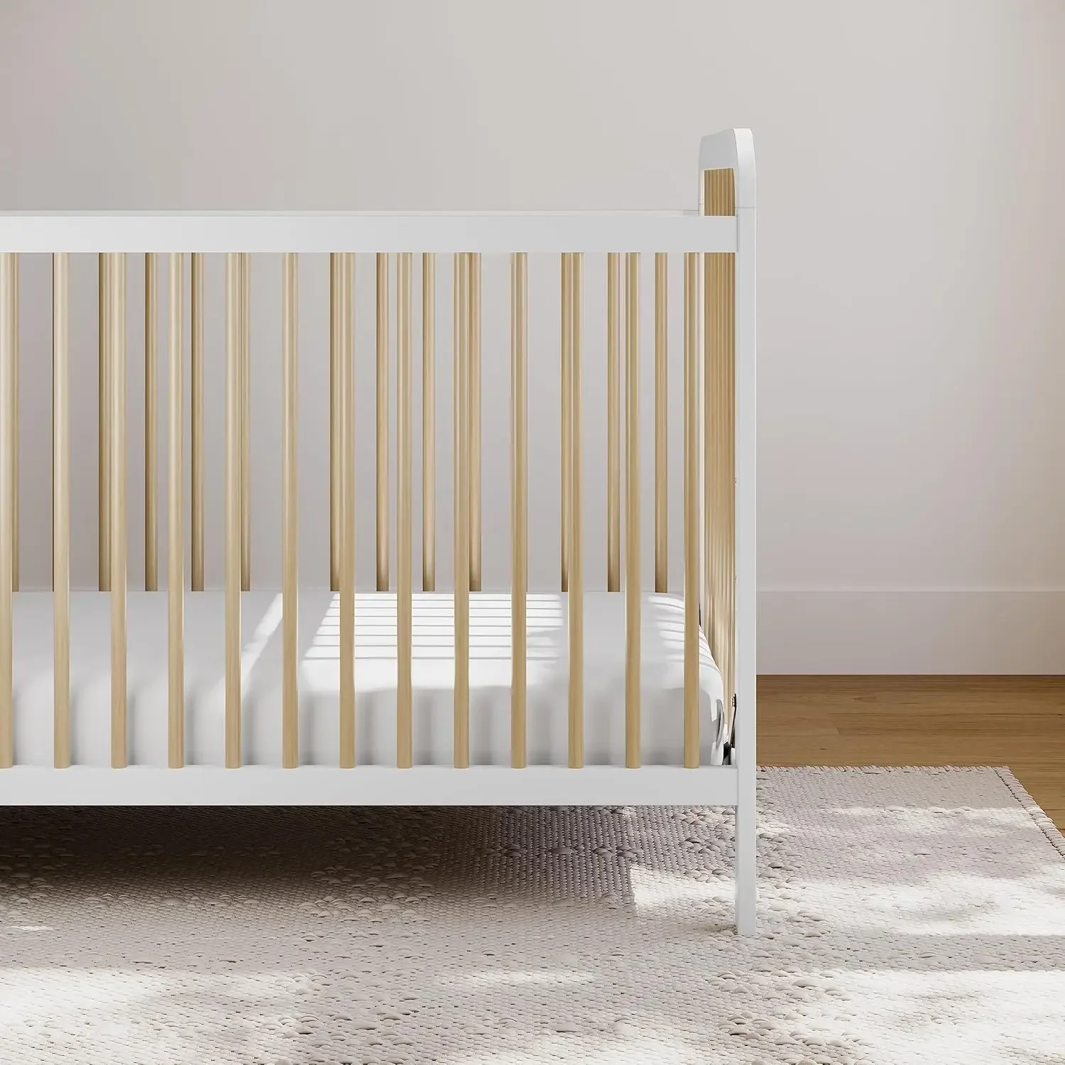 Gold Certified, Converts to Daybed and Toddler Bed, Fits Standard Full-Size Crib Mattress, Adjustable Mattress Height