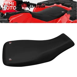 KEMIMOTO Funda de asiento de cuero PU Compatible con Polaris Sportsman 450 570 2014-2019 2020 2021 Accesorios ATV impermeables negros