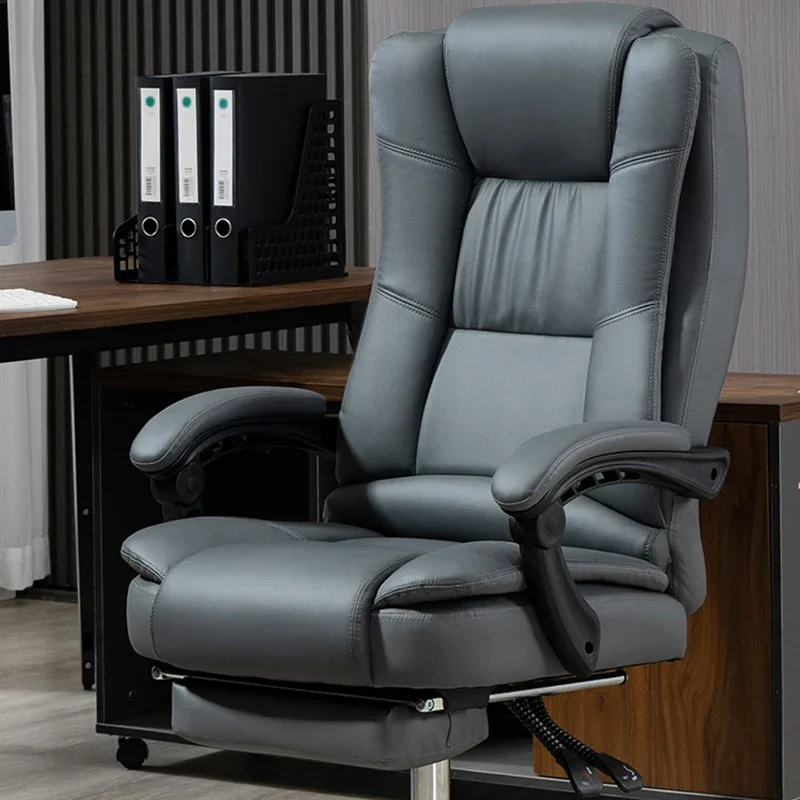 

Modern Ergonomic Office Chairs Computer Swivel Adjustable Comfort Office Chairs Gaming Leather Office Furniture Bureaustoel LLOC