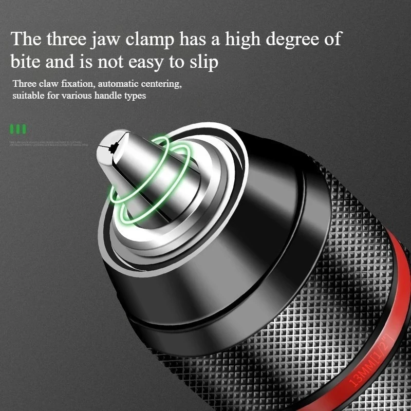 Electric Wrench Converter Hand Electric Drill Air Batch Chuck Universal Ratchet Self-locking Joint Pistol Universal Accessory