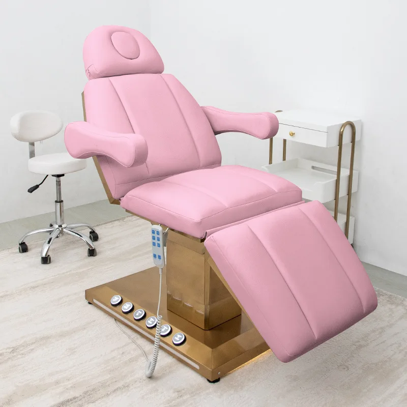 

Esthetician Adjust Massage Beds Examination Lash Face Beauty Massage Beds Pedicure PU Leather Furniture Massagetafel MHAMC