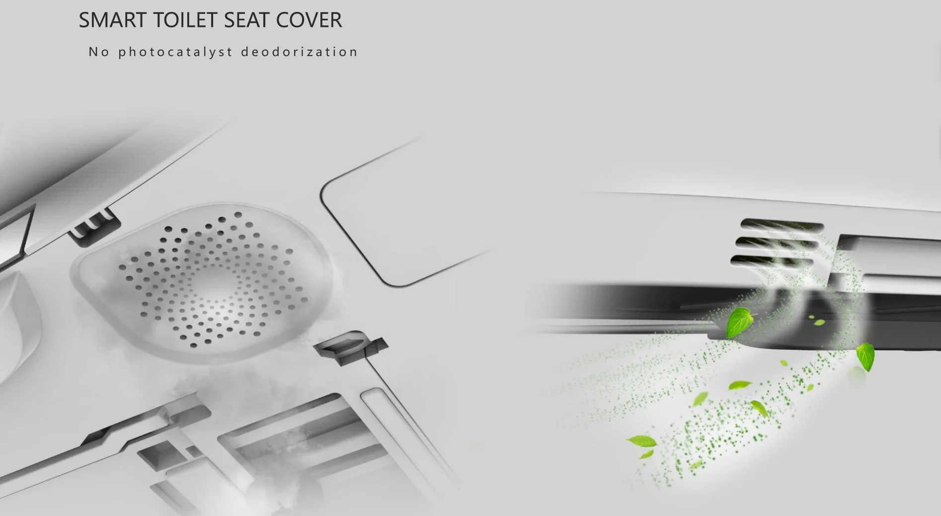 BF43208 Intelligenter Toilettensitz mit einstellbarem Wasserdruck und Temperatur, perfekt für den Heimgebrauch, geeignet für jedes Familienmitglied.