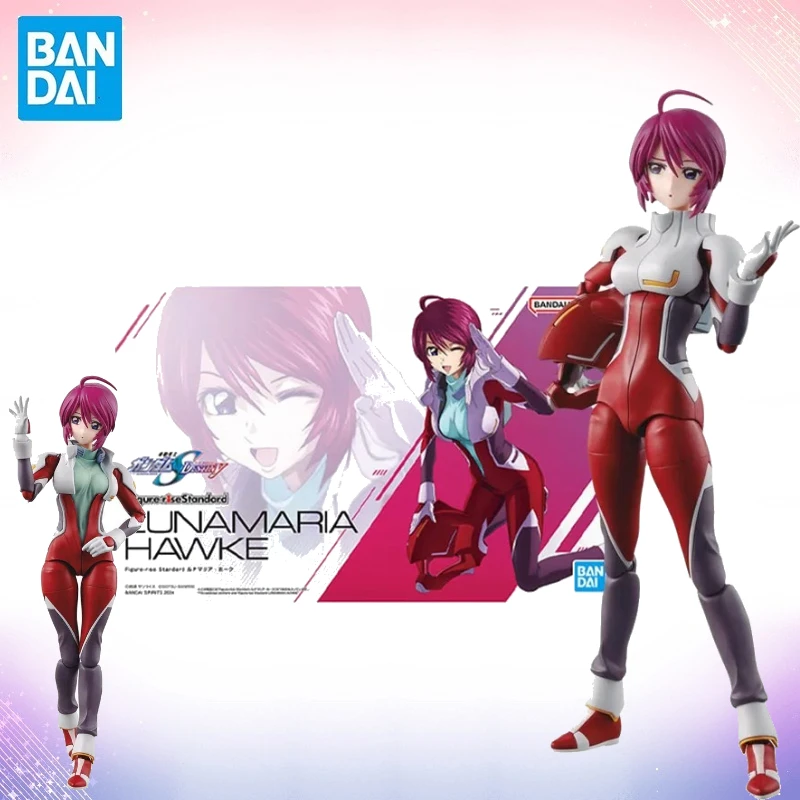 

Bandai Original Genuine Figure Gundam Model Kit Figure-rise Standard FRS Lunamaria Hawke Collection Action Boys Toys Toy Gifts