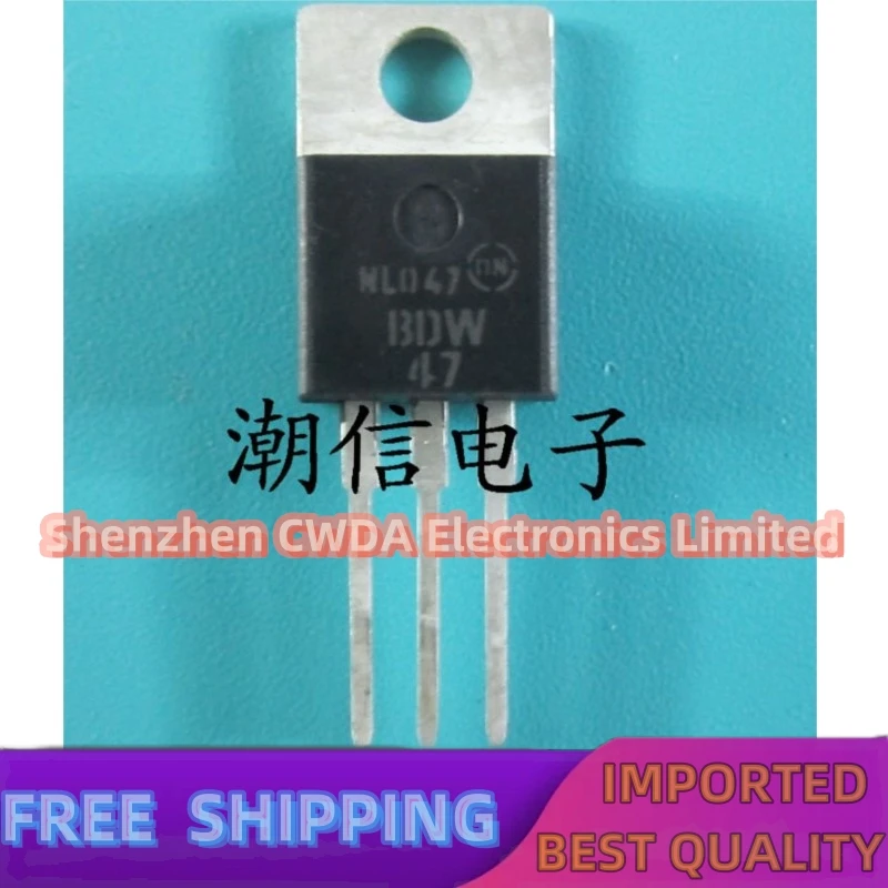 10PCS-20PCS  BDW47 BDW47G  15A 100V    In Stock Can Be Purchased