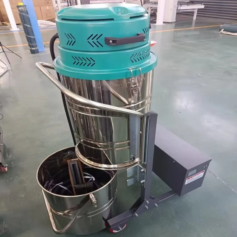 Commercial High-power Dry-wet Industrial Vacuum Cleaner for Car Washes, Garages or Factories view 2
