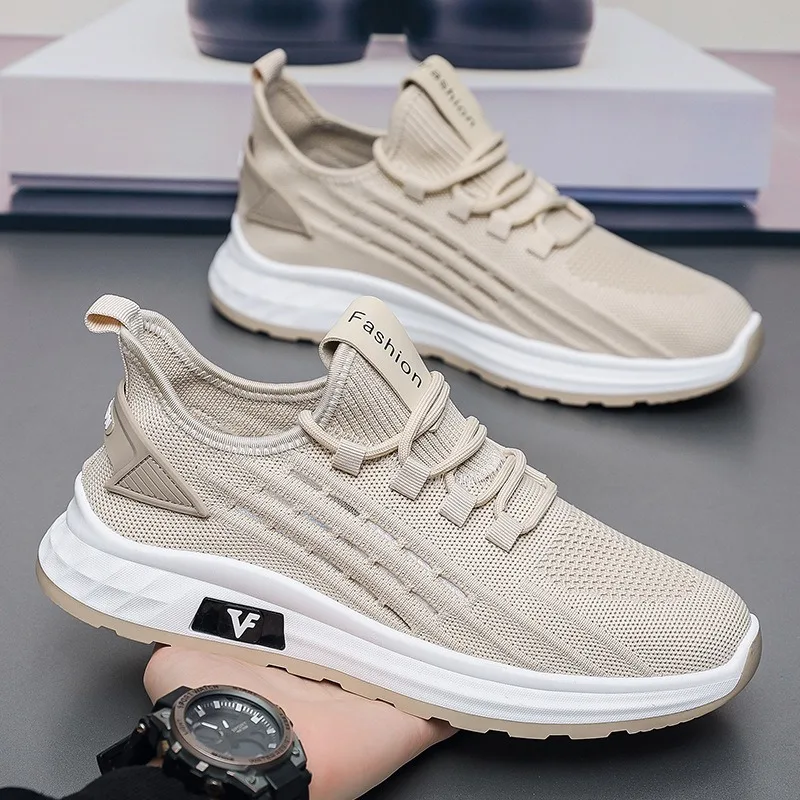 sneaker Men's spring summer breathable casual shoes men's running shoes comfortable board shoes outdoor sports trendy men's shoe