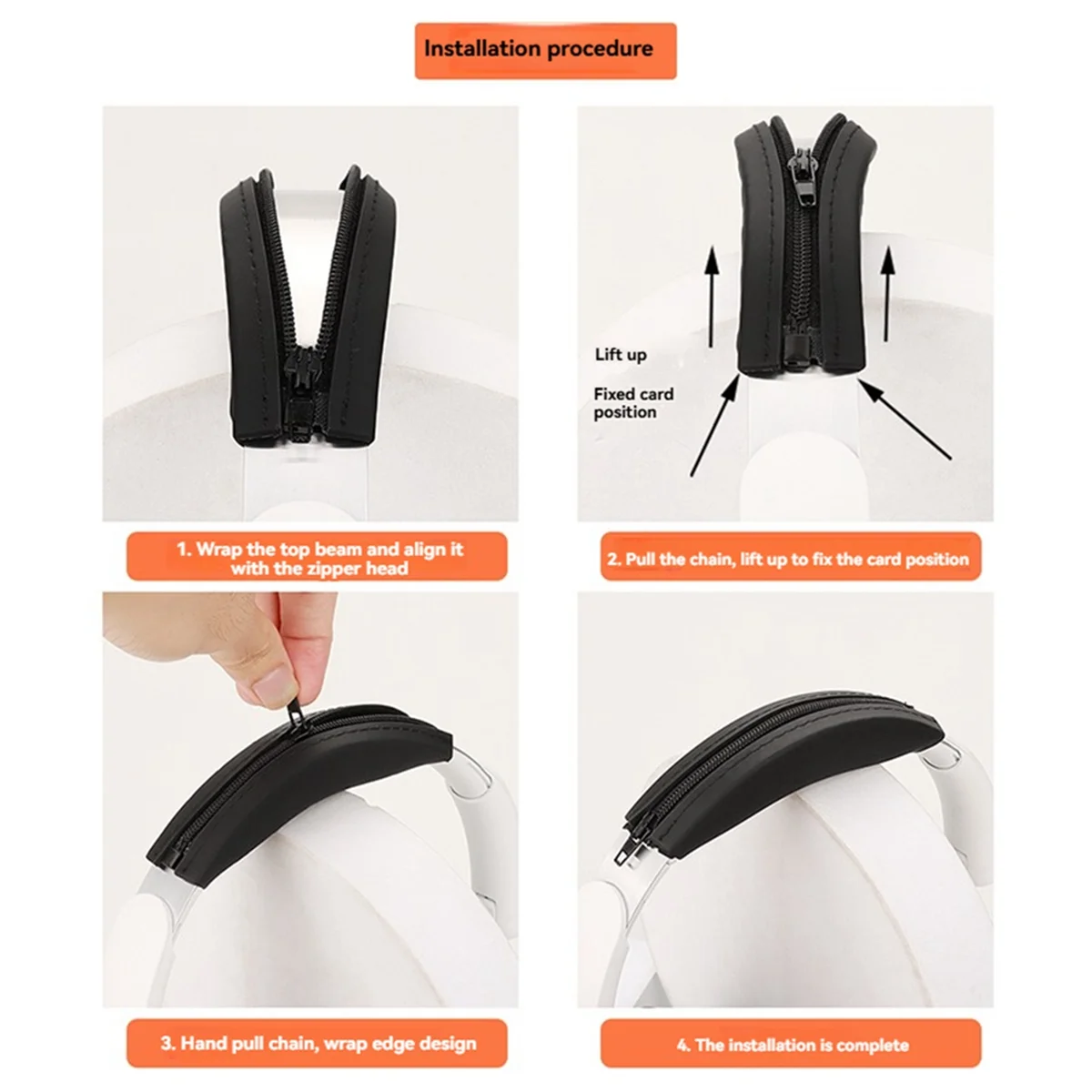 Almohadillas A10I para auriculares Space Q45/Life Q30 Q35, funda protectora de silicona, orejeras, diadema, piezas de reparación A