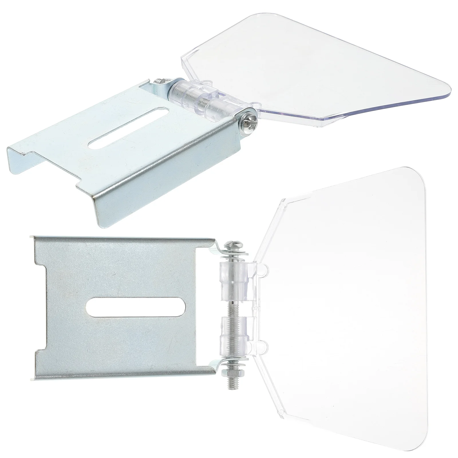 

2pcs Stainless Steel Bench Grinder Guard Plate Protective Shield Eye Cover for Grinder Safety Accessories Dustproof Corrosion