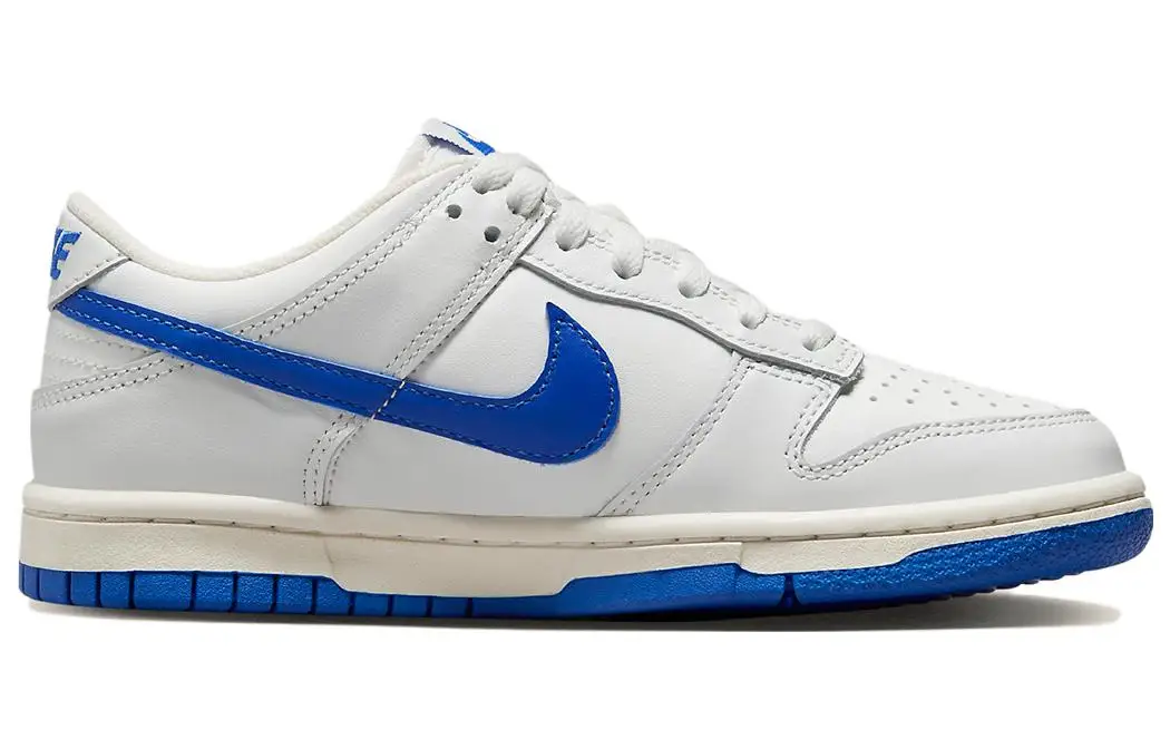 Nike Dunk Low 'Summit White Hyper Royal' GS Sneakers shoes With Original Box