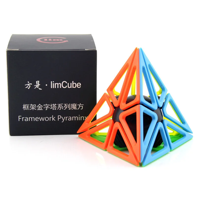 Fangshi F/S limCube quadro piramide cubo magico Lim 2x2 velocità professionale Puzzle Twisty giocattoli educativi per bambini