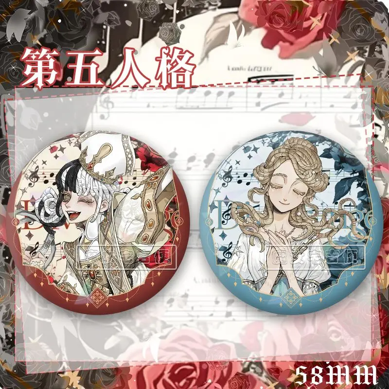 الهوية الخامس غالاكسي سلسلة غريس Naiad Ithaqua ماري بروش BagLapel دبوس تذكارية لينة زر قبعة الزخرفية صفيح شارة هدية