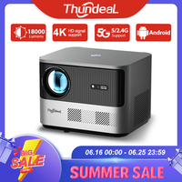 ThundeaL Full HD 1080P Projector TDA6W Auto Focus Smart Android WIFI LCD LED Video Home Theater Portable Projector Home Theater