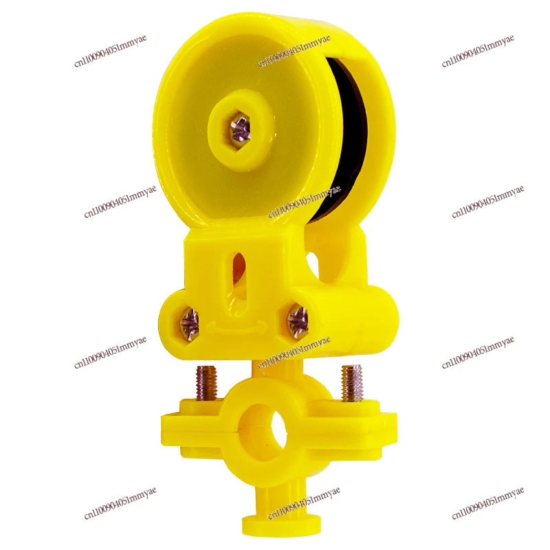 

Explosion-proof plastic cable pulley driving electric hoist wire rope round flat cable explosion-proof towing cable pulley