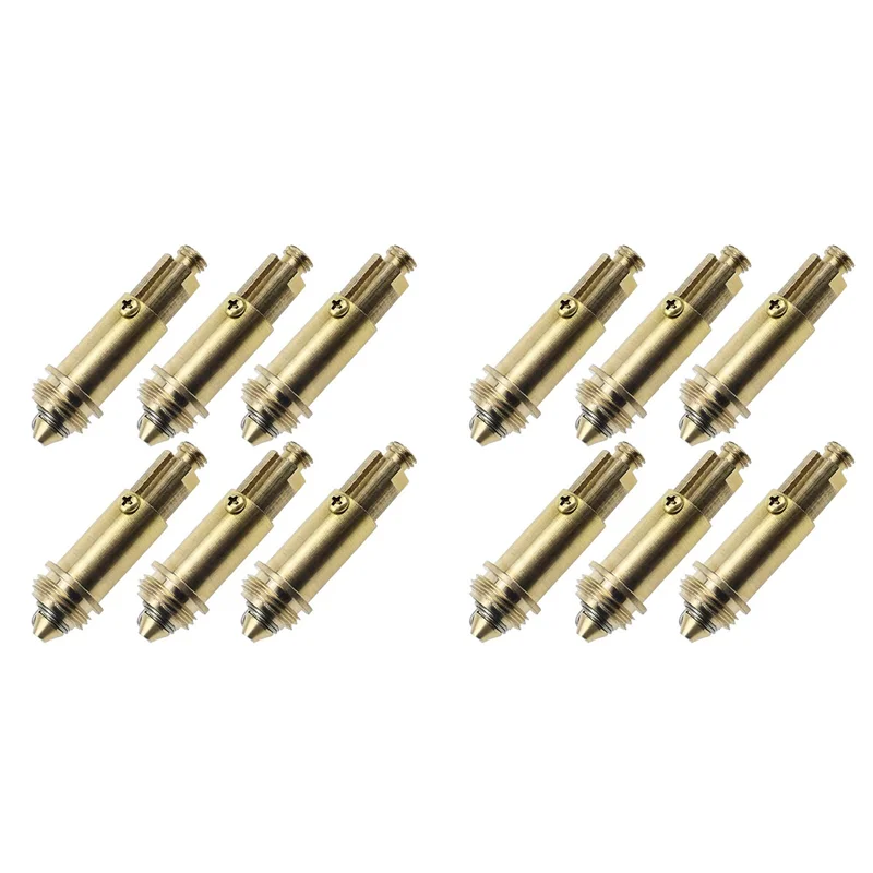 

BAAJ-12 шт. сменная пробка для раковины, ванны, отходы, щелчок, пружинная латунная пробка, болт для кухонной раковины, ванны, сливная пробка