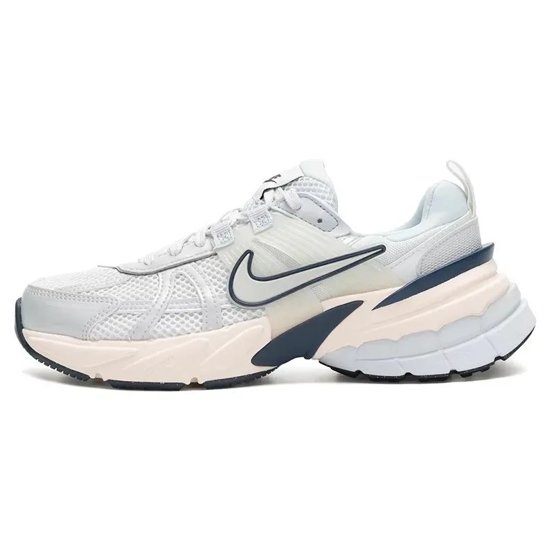 Nike v2k run Women's sneakers Breathable and comfortable retro fashion lightweight running shoes FD0736-004