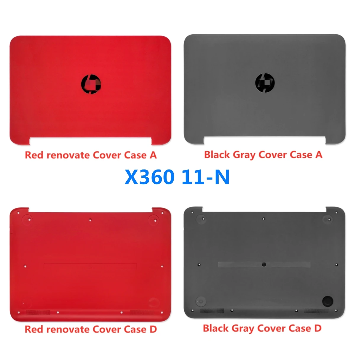 New Laptop For HP Pavilion X360 11-N  Back Cover Top Case/Front Bezel/Palmrest/Bottom Base Cover Case