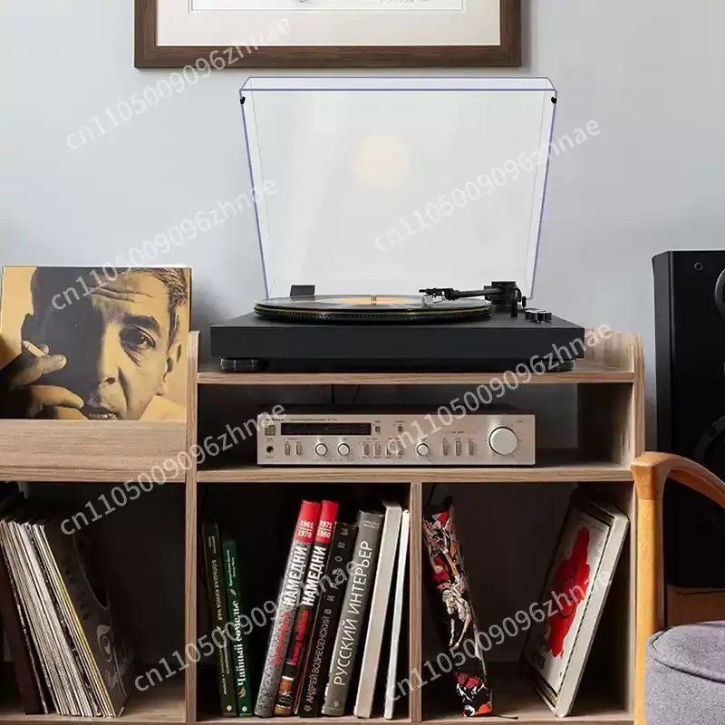HiFi Grade Moving Magnet Vinyl Turntable Bluetooth High Fidelity Record Player Professional Desktop Audio Phonograph