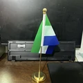 Golden metal rod