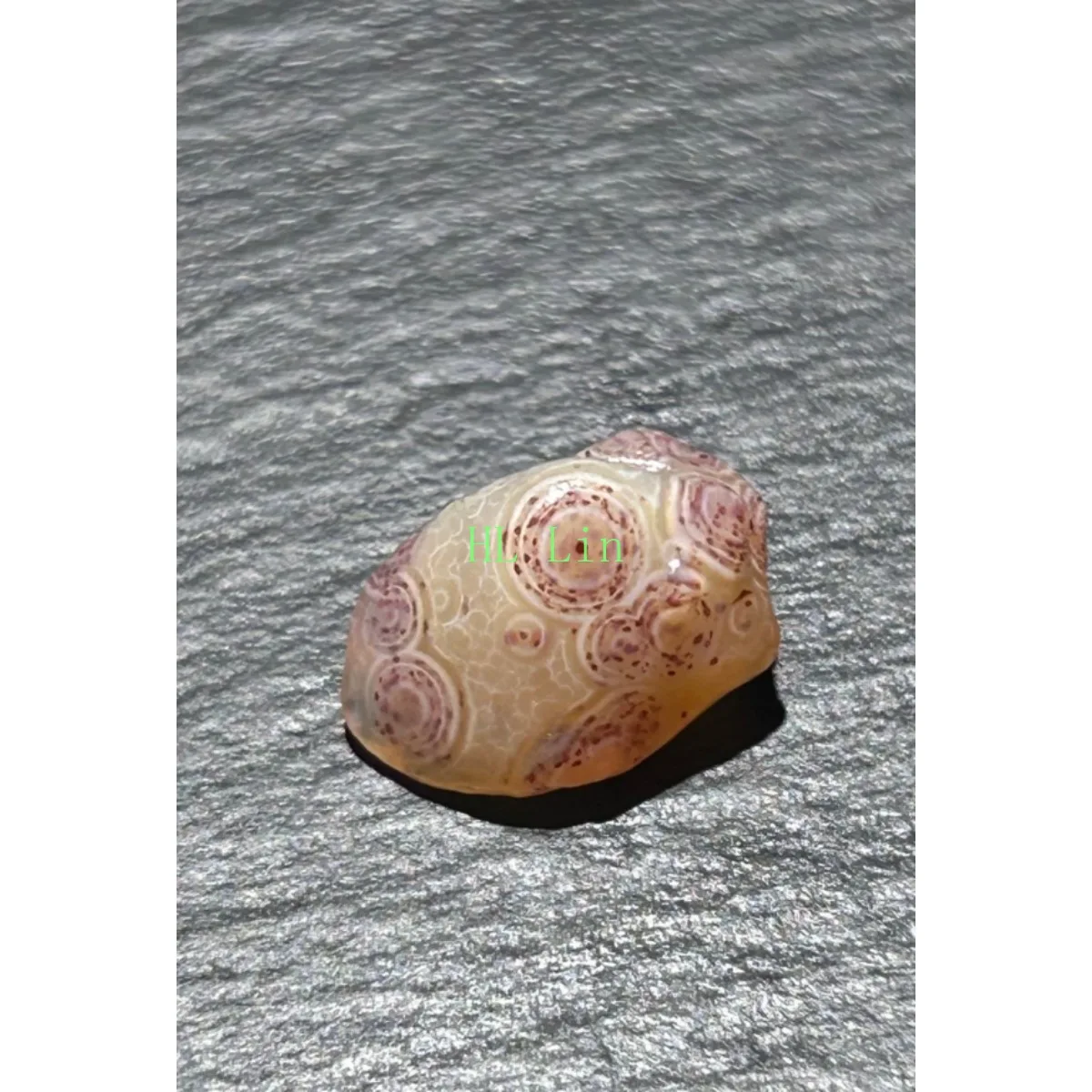 Gift Stone Candy Agate Gemstones,Vial Set, 10-15mm Natural, Genuine Stone, Rock Collection.Candy Agate