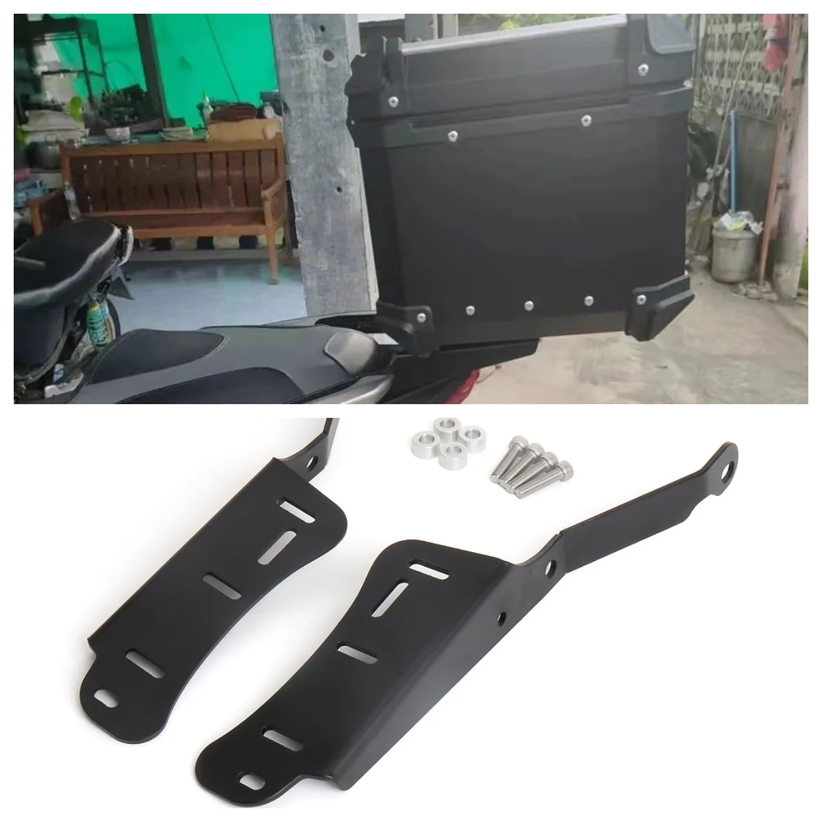 

For Honda ADV350 ADV 350 adv350 Adv 350 Motorcycle Rear Luggage Rack Top Case Carrier Tail Cargo Support Bracket