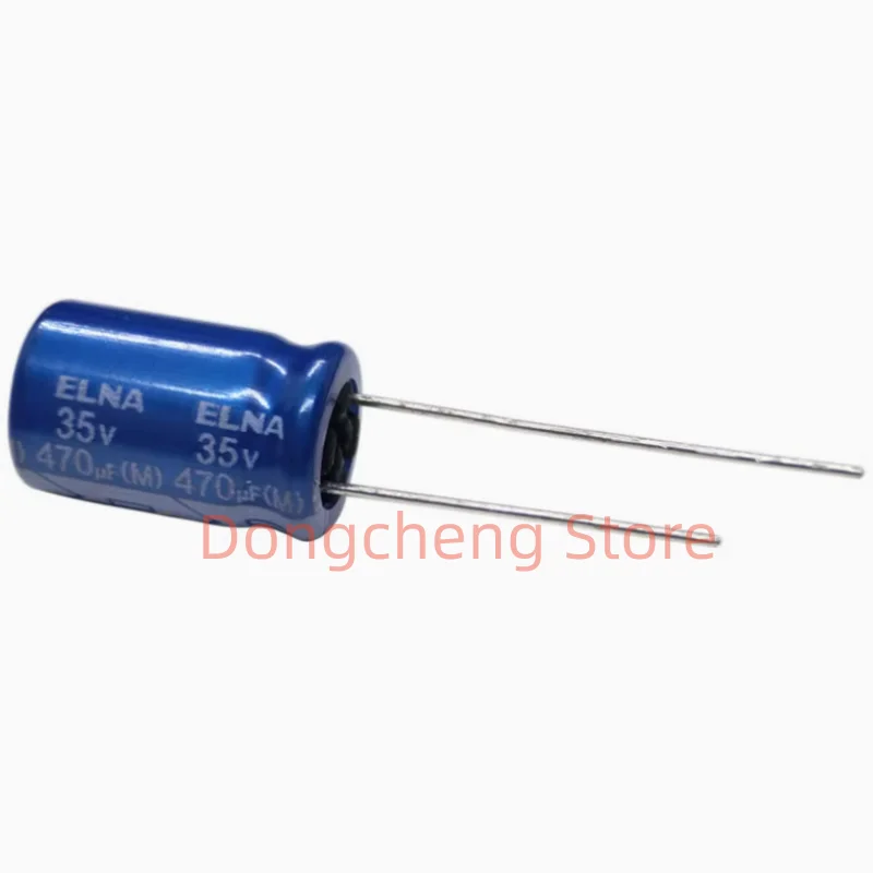 

10pcs-50pcs New and Original ELNA Blue Robe RE3 35V470UF 470uF/35V origl authentic 470uf 35v spot 10*16