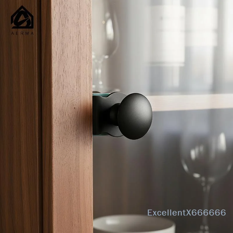 Stainless Steel No Drill Glass Cabinet Door Pull Anti Slip Long Lasting Durable For Bathroom Kitchen Glass Cabinet Doors