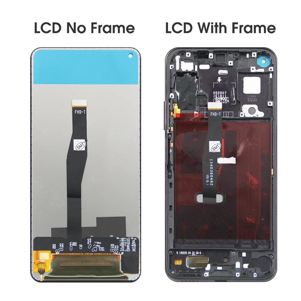 OEM 6.26\'\'For HUAWEI Honor 20 Pro For Honor20 Pro YAL-AL10 YAL-L41 LCD Display Touch Screen Digitizer Assembly Replacement