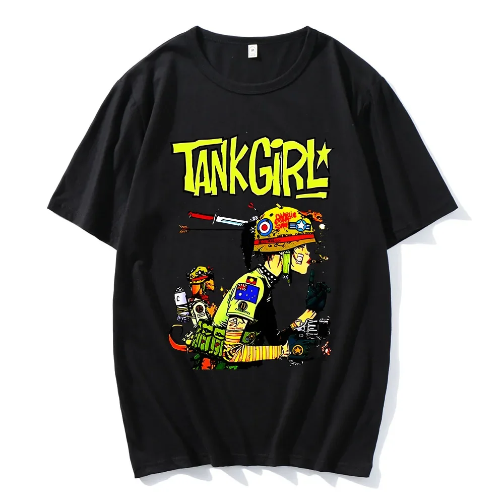 

Tank Girl Feminist Charlie Don't Surf T-shirt Short Sleeve Oversized Tee-shirt Funny Vintage Style Aesthetic Unisex Cotton Tops