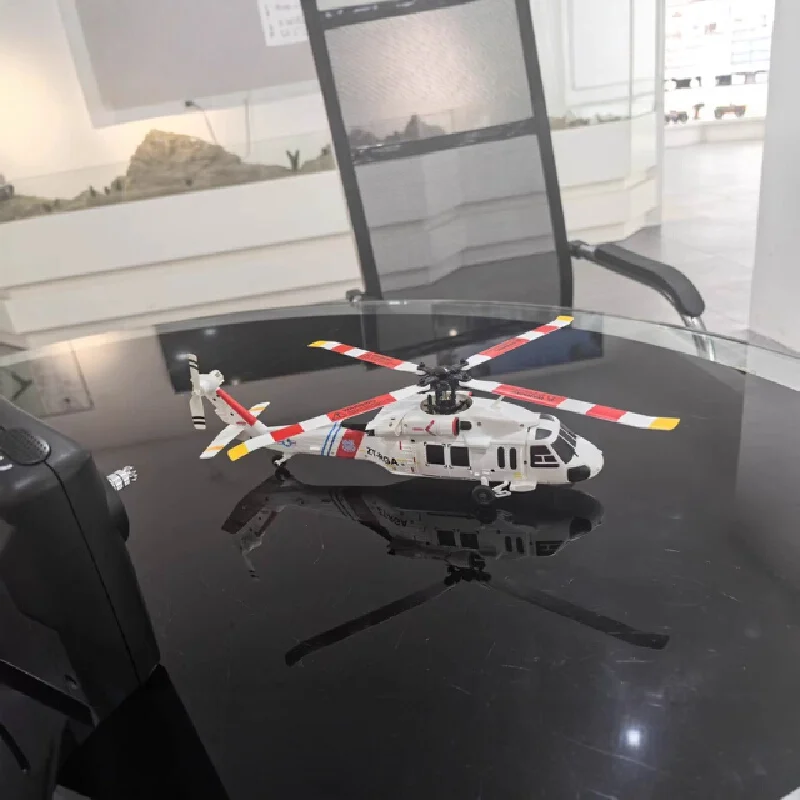 Weili K270 بلاك هوك UH-60L نسخة ارتفاع التدفق البصري بدون فرش أربع قنوات رباعية الدوار هليكوبتر مع جيروسكوب 6 محاور #3