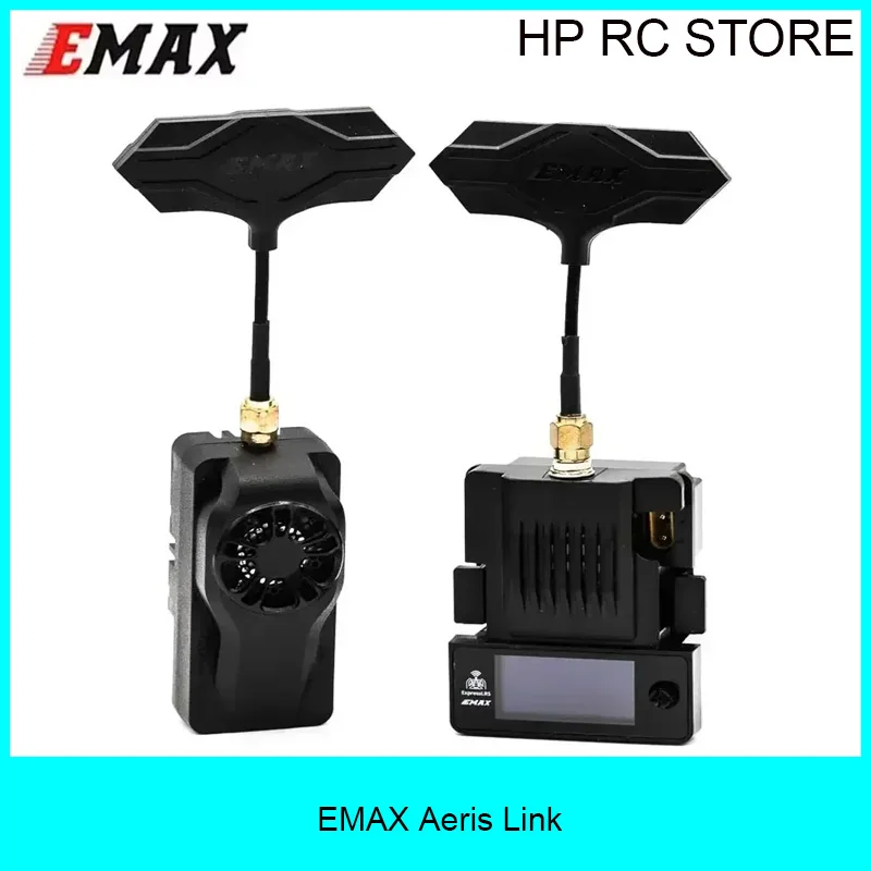 EMAX Aeris Link ExpressLRS ELRS Micro TX Module 2.4G 915MHz With OLED Screen Cooling Fan RC Airplane FPV Drone Accessories