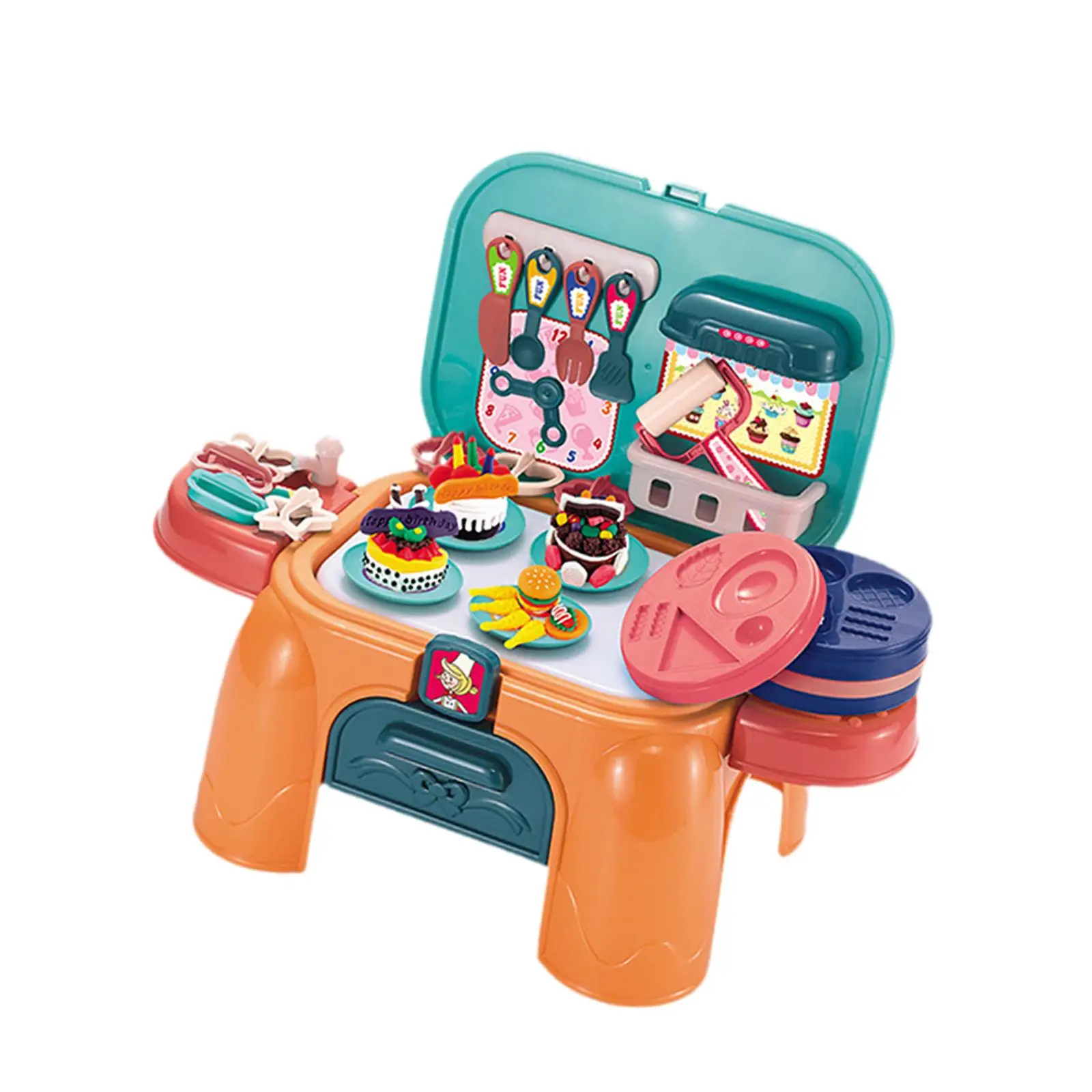 Play Dough Tools Play Table Game Kids Arts Crafts for Kids Play Room Decor
