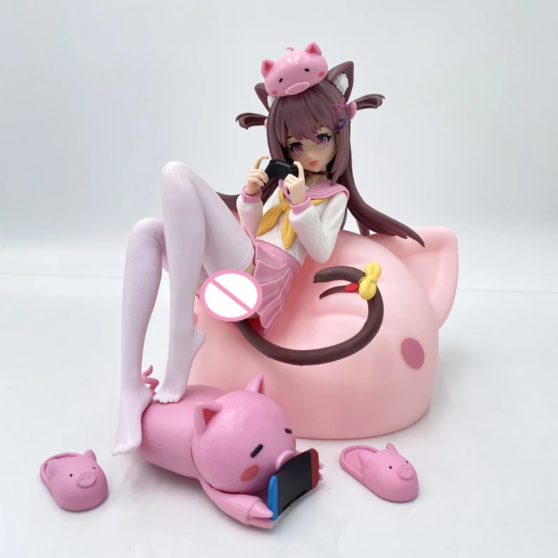 18cm Raise Dream Bison Asaki Anime Girl Figure Asaki Action Figure Adult Collectible Model Doll Toys Gifts