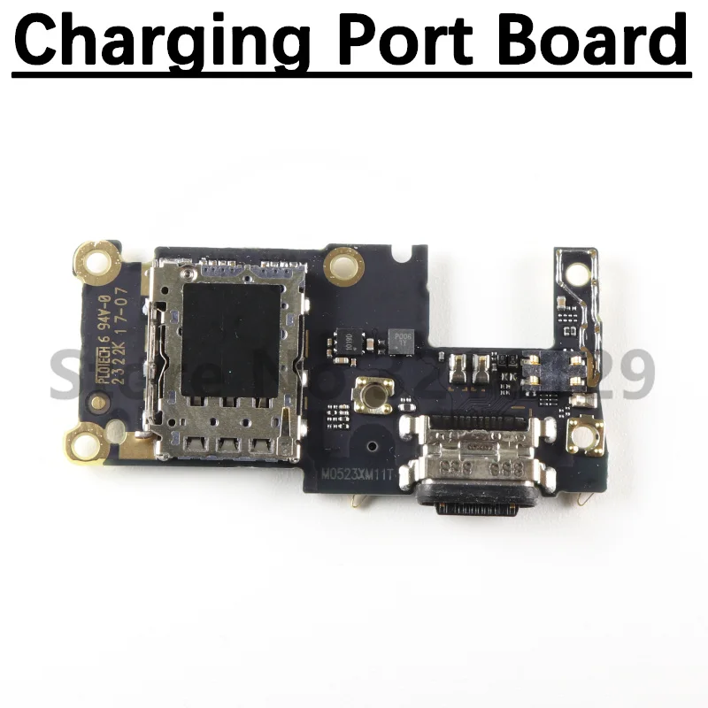 SIM Card Charging Port Board For Xiaomi Mi 11T Pro LoudSpeaker Earpiece Speaker Fingerprint Sensor Volume Motherboard Flex Cable