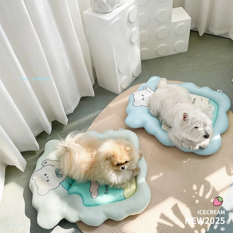 

Pet Coolpad Four Seasons Universal Cat and Dog Nest Mat Sleeping Small Dog Spring and Summer Nest Cat and Dog Mat