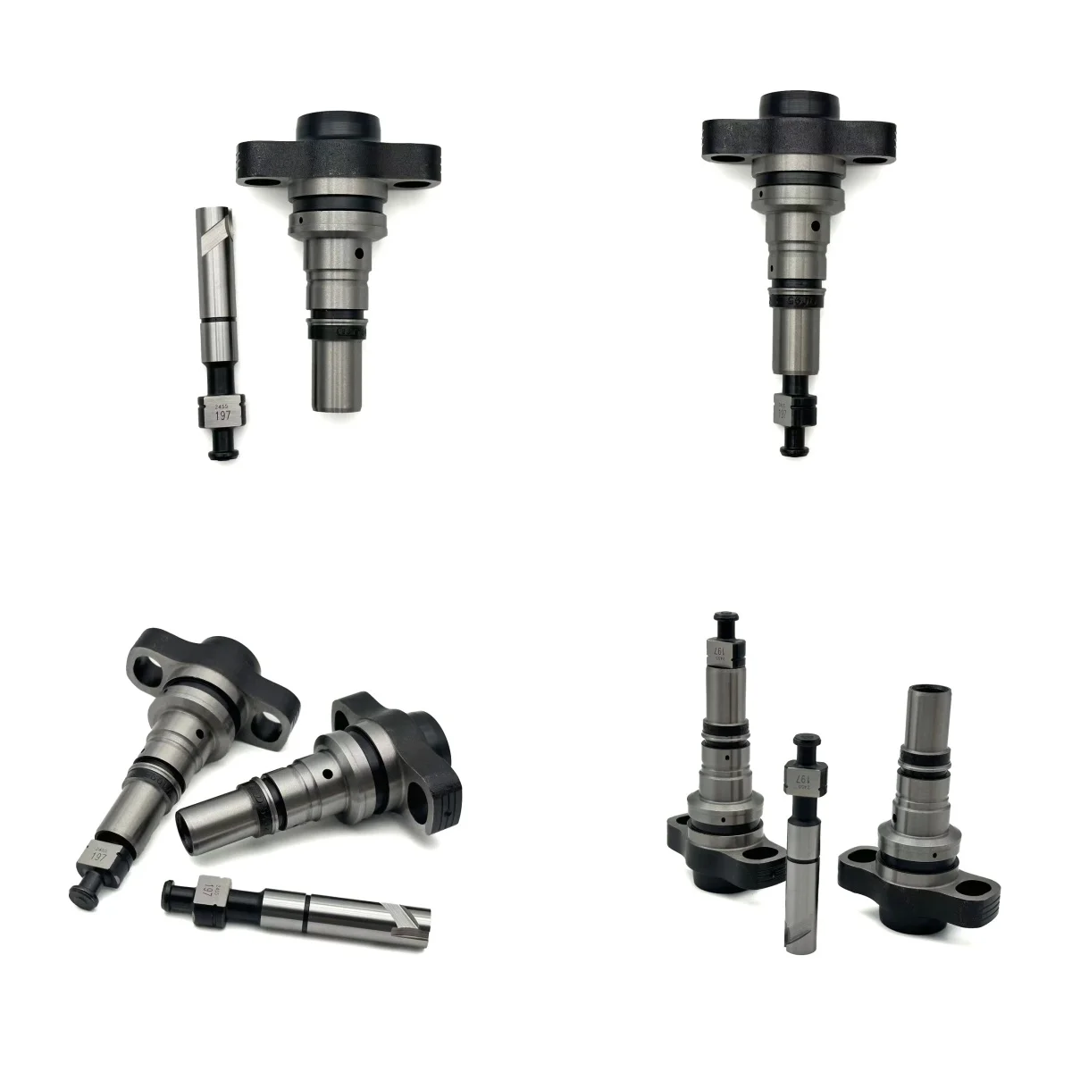12x 2455197 Fuel Pump Plunger, Replacement for Bosch CP3 CP3.3 Injection Pump, Compatible with Dodge Ram GM Duramax