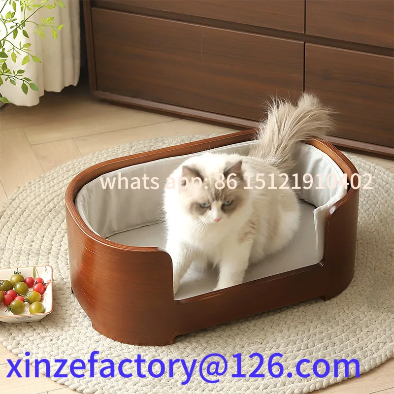 

Customizable Bed For Cats Pet Products Cushions Kitten Goods Accessories Dog All Houses Supplies Things Accessory Habitats Baske