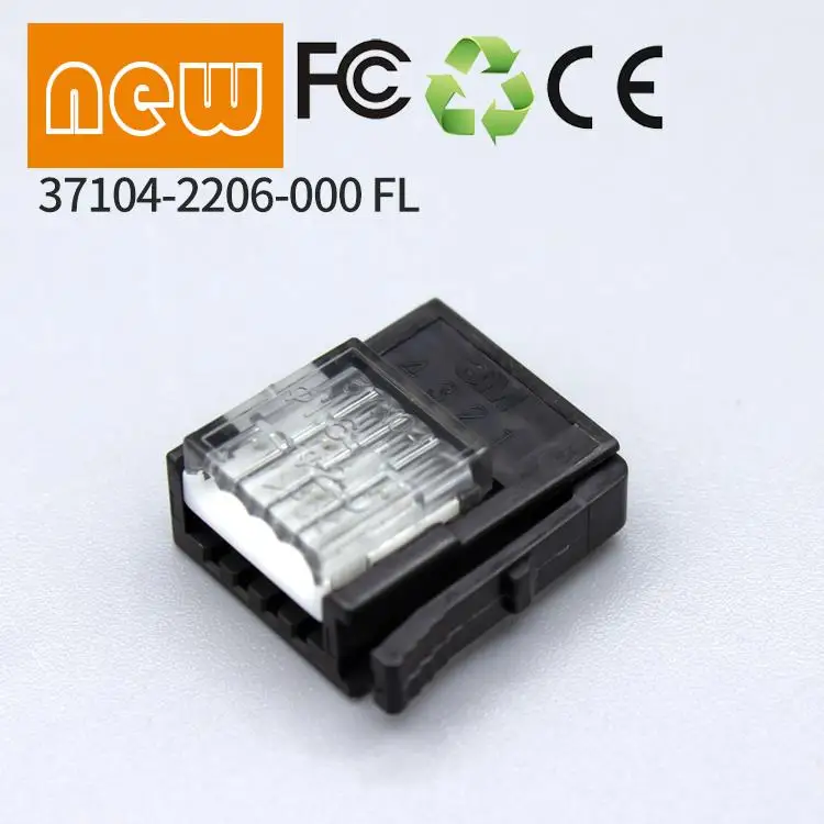 5 pçs/lote 37104-2206-000FL 4 pinos do Conector 100% Novo e Original