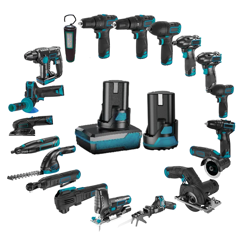 

Professional Power Tools Drill With Battery 12 Volt Wireless Screwdriver 12v Cordless Drill Set