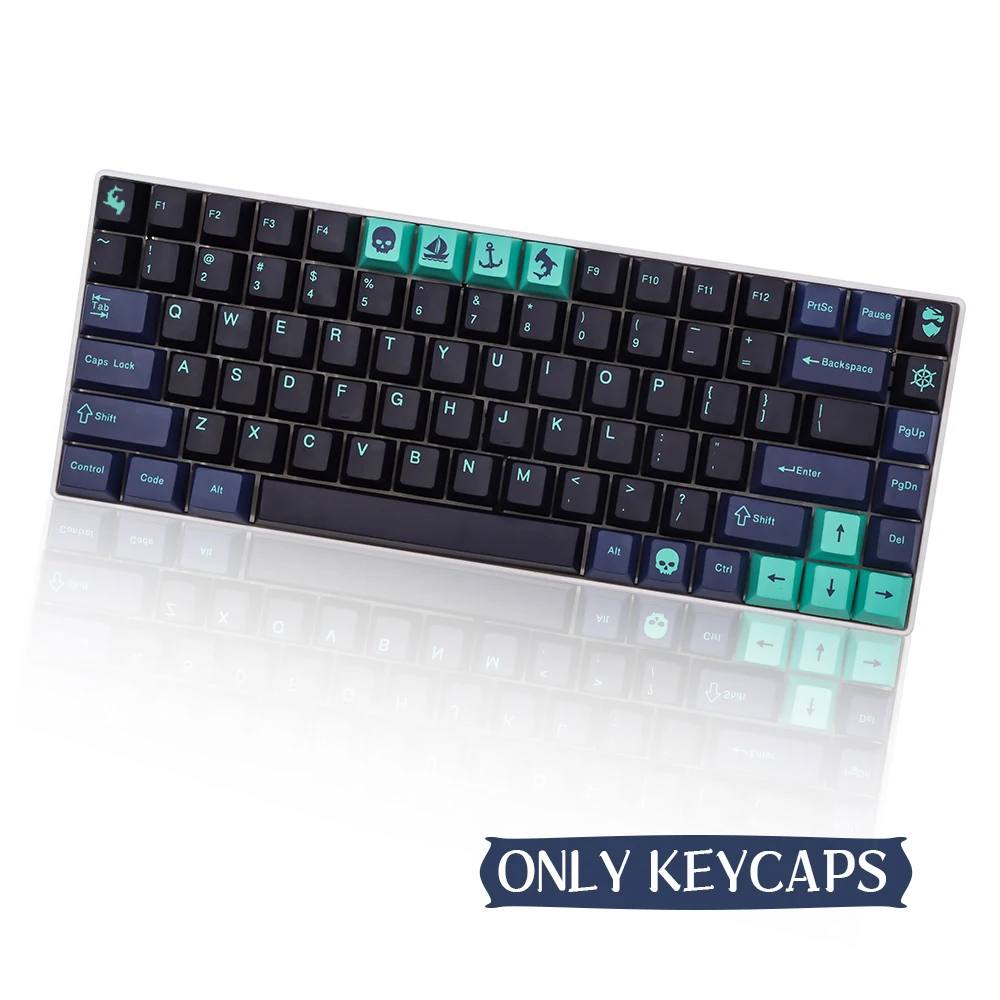 Imagem -05 - Teclado Mecânico Gmk Hammerhead Perfil Cereja Dye Subbed 64 68 75 96 104 108 Cereja