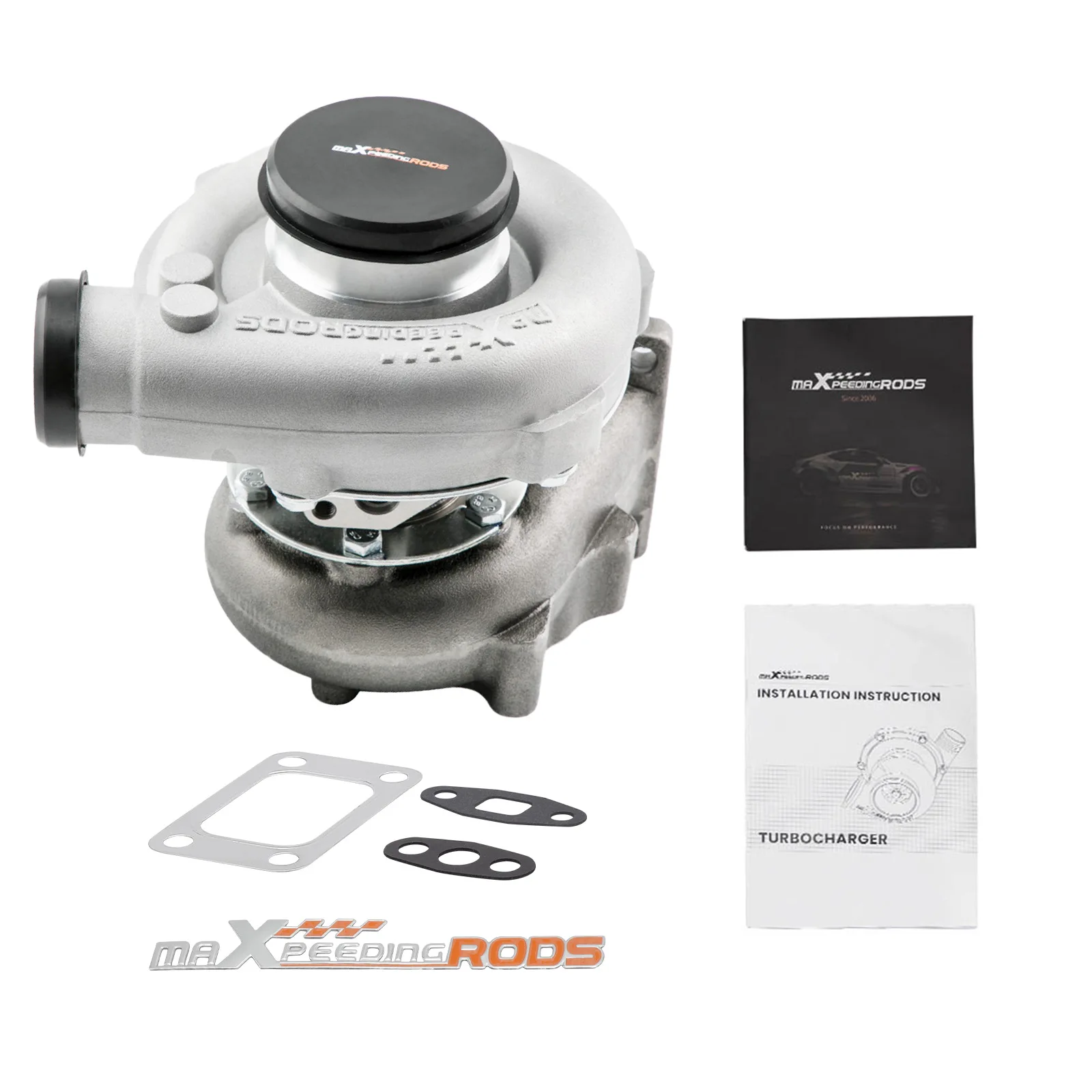 63 A/R T04E T3 T4 48.1 Trim Compressor Turbo Turbocharger Turbine W/ Gasket