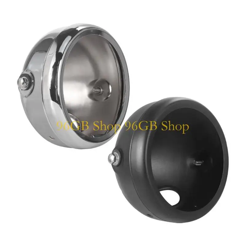 

96 ГБ ретро 5,75-дюймовые мотоциклетные фары с металлической крышкой, корпуса фар для использования на велосипеде