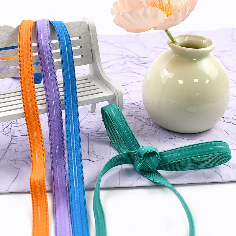 

20-100M 10mm Strap Non-slip Elastic Band for Clothes Bra Shoes Rubber Ribbon Underwear Belt Stretch Tape DIY Sewing Accessories