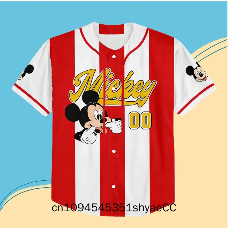 Vintage Mouse Baseball Jersey, Cartoon Movie Shirt, Magic Kingdom Gift, Jersey For Kid Youth Adult, Personalized Baseball Shirt