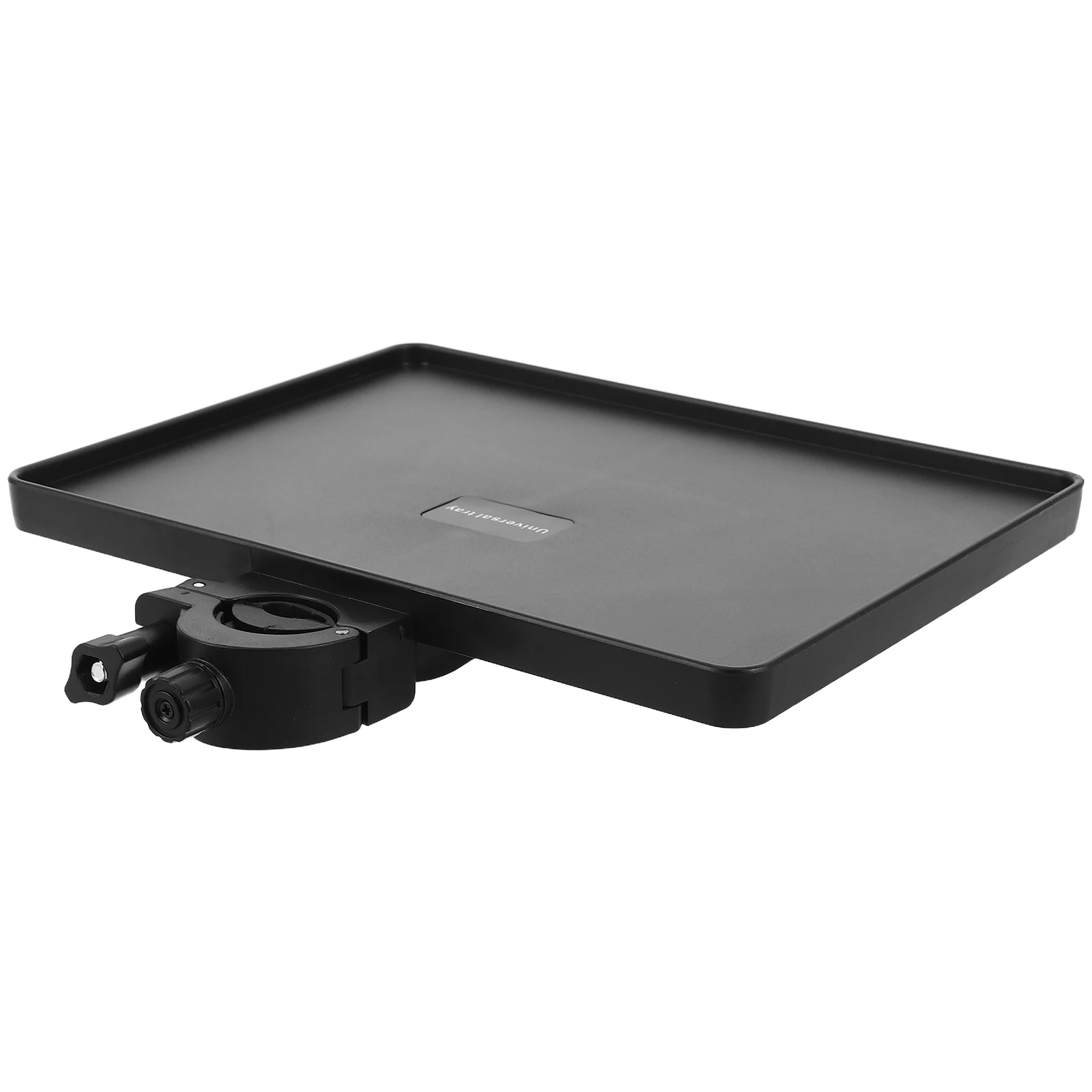 

2 Pcs Live Sound Card Holder Mic Stand Tray for Music Desk Microphone Bracket Recording Stage Plastic Storage